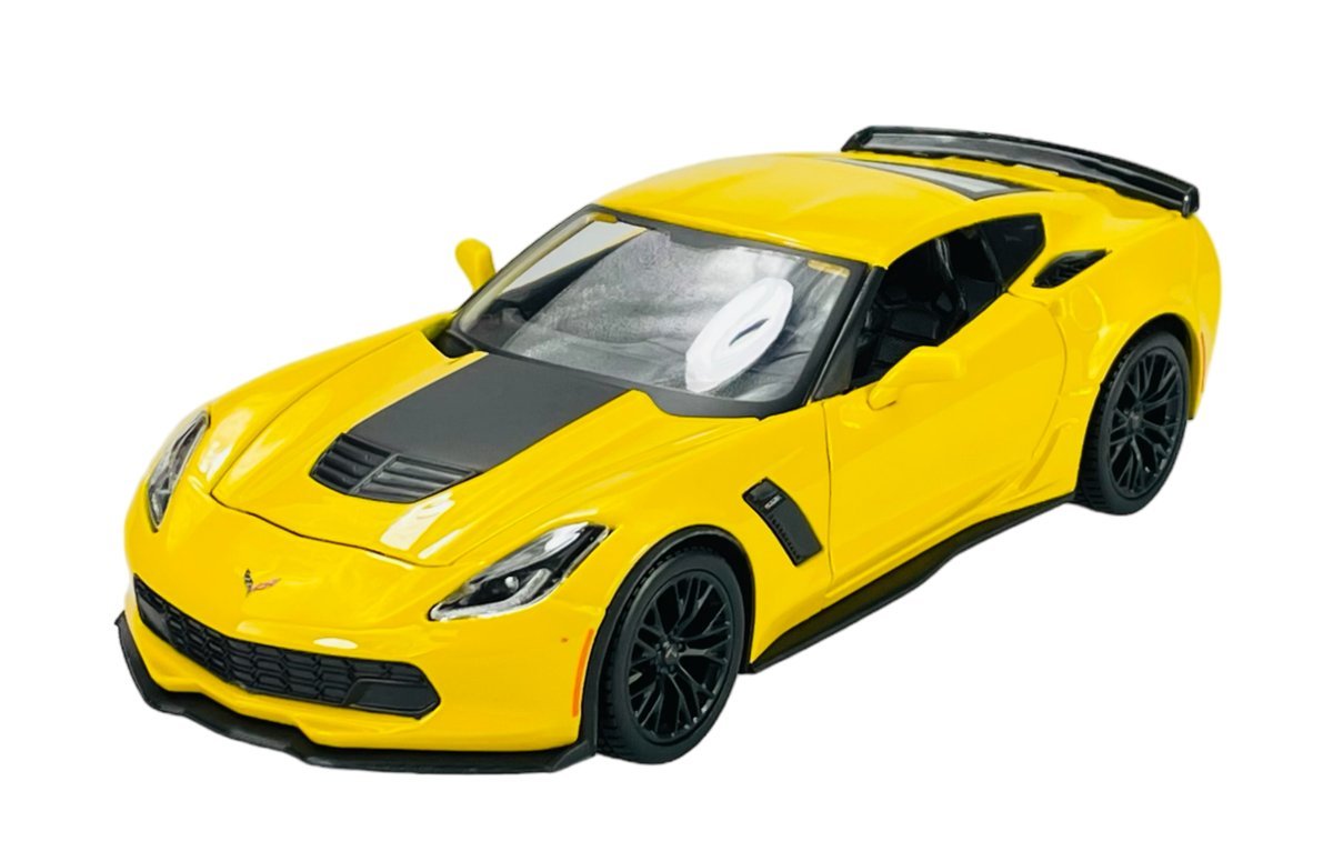 MAISTO 2015 CHEVROLET CORVETTE Z06 ŻÓŁTY 1:24 31133
