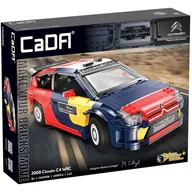 Klocki - KlocCADA wyścigówka Samochód wyścigowy Citroen C4 WRC Auto sportowe 1569 elementów - miniaturka - grafika 1