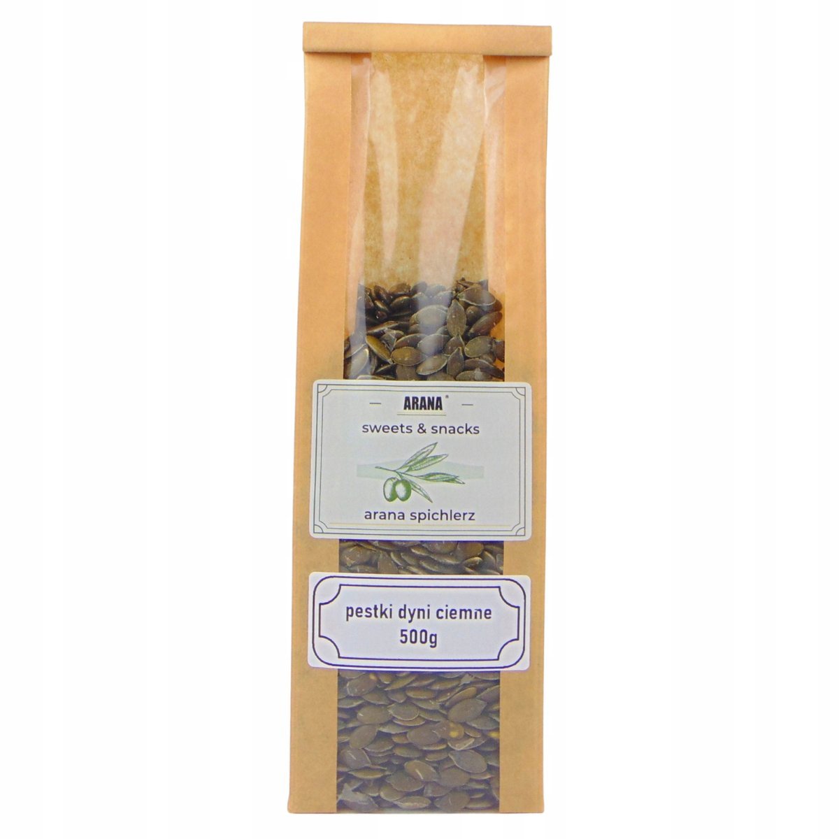 PESTKI DYNI ŁUSKANE CIEMNE NATURALNE WYSOKA JAKOŚĆ 500G