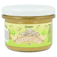 Słodkie kremy i masła - Czekopistacja pasta z pistacji z białą czekoladą 150g - miniaturka - grafika 1