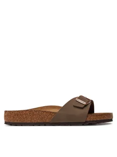 Birkenstock Klapki Madrid 0040091 Brązowy - Klapki i japonki męskie - miniaturka - grafika 1