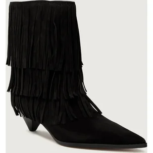 Michael Kors Kowbojki JAYLA zamsz - Botki damskie - miniaturka - grafika 1