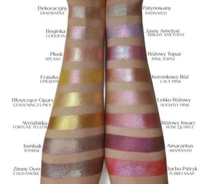 GlamShop Pigment prasowany - Turbo Glow - PLUSK 853 - Cienie do powiek - miniaturka - grafika 2