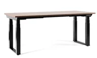 Biurka - Biurko Q-Form - Stelaż i blat - 180x80 cm - YZ-17 Walnut - miniaturka - grafika 1