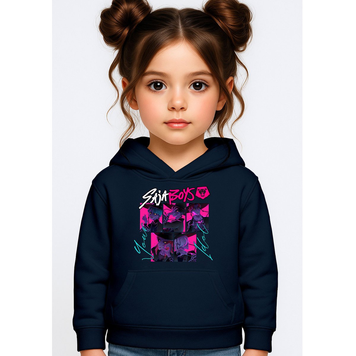 BLUZA DZIECIĘCA HUNTRIX SAJA BOYS 104 Z KAPTUREM BAWEŁNIANA JAKOŚĆ