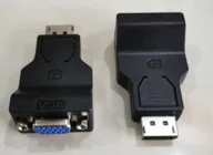 Adaptery i przejściówki - Microconnect MC-ITH-DP1.2-VGA adapter kablowy DisplayPort VGA (D-Sub) Czarny - miniaturka - grafika 1