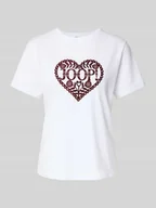 Koszulki i topy damskie - T-shirt z okrągłym dekoltem model ‘Tita’ - miniaturka - grafika 1