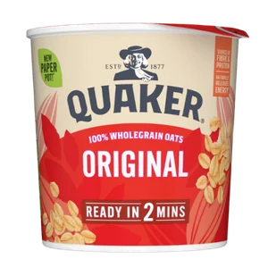 Płatki owsiane Quaker Original 45g - Płatki śniadaniowe i musli - miniaturka - grafika 1