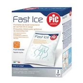 Stawy, mięśnie, kości - PIC Fast Ice Okład chłodzący jednorazowy 13,5x18cm, 2 sztuki - miniaturka - grafika 1