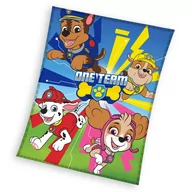 Koce i narzuty dla dzieci - Carbotex Koc Polarowy Paw Patrol PAW203064 39706 - miniaturka - grafika 1