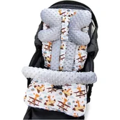 Akcesoria do wózków - Kerstin WKŁADKA KOMPLET DO WÓZKA MINKY SPACERÓWKI PAŁĄK - miniaturka - grafika 1