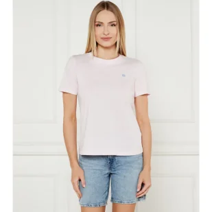 Tommy Hilfiger T-shirt Regular Fit - Koszulki i topy damskie - miniaturka - grafika 1