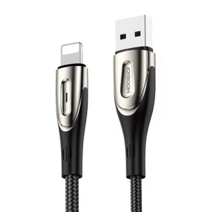 Joyroom Kabel USB do Lightning Sharp S-M411 2.4A, 3m (czarny) - Kable USB - miniaturka - grafika 1