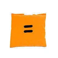 Plecaki worki - Akson, Worek gimnastyczny ze znakiem =, pomarańczowy - miniaturka - grafika 1