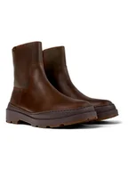 Botki damskie - Camper Skórzane botki w kolorze brązowym - miniaturka - grafika 1