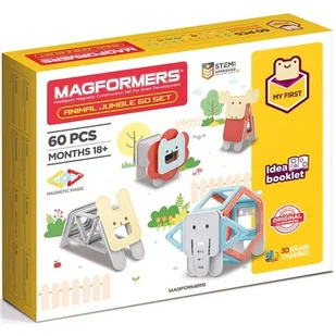 Magformers Animal Jumble 60 set - Klocki - miniaturka - grafika 1