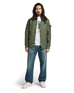 G-STAR RAW Męska kurtka polowa, Zielony (Lt Hunter C143-8165), L - Kurtki męskie - miniaturka - grafika 1