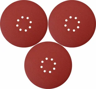Yato PAPIER ŚCIERNY OKRĄGŁY Z RZEPEM 225MM P80 DLA YT-82340;YT-82350 YT-83472 - Materiały ścierne - miniaturka - grafika 1