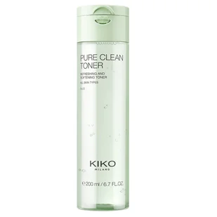 KIKO Milano Pure Clean Toner tonik nawilżająco-zmiękczający 200ml - Toniki i hydrolaty do twarzy - miniaturka - grafika 1