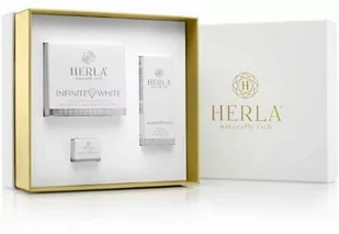 Herla Herla Infinite White I 2020 ZESTAW Krem wybielający przebarwienia 50 ml + Serum depigmentacyjne 15 ml + Krem wybielający przebarwienia na noc 5 ml - Zestawy kosmetyków damskich Herla Herla Infinite White I 2020 ZESTAW Krem wybielający przebarwienia 50 ml + Serum depigmentacyjne 15 ml + Krem wybielający przebarwienia na noc 5 ml - Zestawy kosmetyków damskich - miniaturka - grafika 1