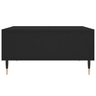 Stolik kawowy, czarny, 60x60x30 cm, materiał drewnopochodny Lumarko! - Ławy i stoliki kawowe - miniaturka - grafika 4