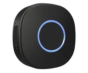 Shelly Przycisk WiFi Button1 czarny - Systemy inteligentnych domów - miniaturka - grafika 1
