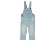 Spodenki dla niemowląt - lupilu® Ogrodniczki niemowlęce z ekologiczną bawełną (80, Jasnoniebieski) - miniaturka - grafika 1