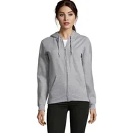 Bluzy sportowe damskie - Damska Bluza Z Kapturem Seven Full Zip - miniaturka - grafika 1