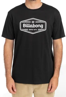 t-shirt męski BILLABONG TRADEMARK TEE Black - 0019 - Koszulki męskie - miniaturka - grafika 1
