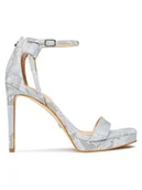 Sandały damskie - Guess Sandały Zoila FL5ZOI LEP03 Niebieski - miniaturka - grafika 1