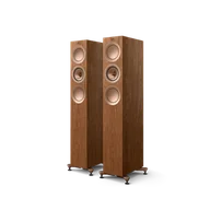 Głośniki i kolumny - KEF R5 Meta kolumna podłogowa (sztuka) Walnut - miniaturka - grafika 1