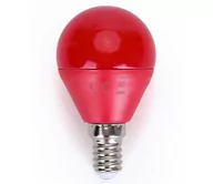 Żarówki LED - LED Żarowka G45 E14/4W/230V czerwona - Aigostar - miniaturka - grafika 1