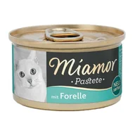 Mokra karma dla kotów - Miamor Pasztet Pstrąg 24x85 g - miniaturka - grafika 1