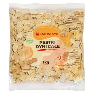 Pestki dyni całe 1kg - Ziarna i nasiona roślin strączkowych - miniaturka - grafika 1