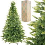 Choinki - Choinka sztuczna premium 220 cm świerk naturalny - miniaturka - grafika 1