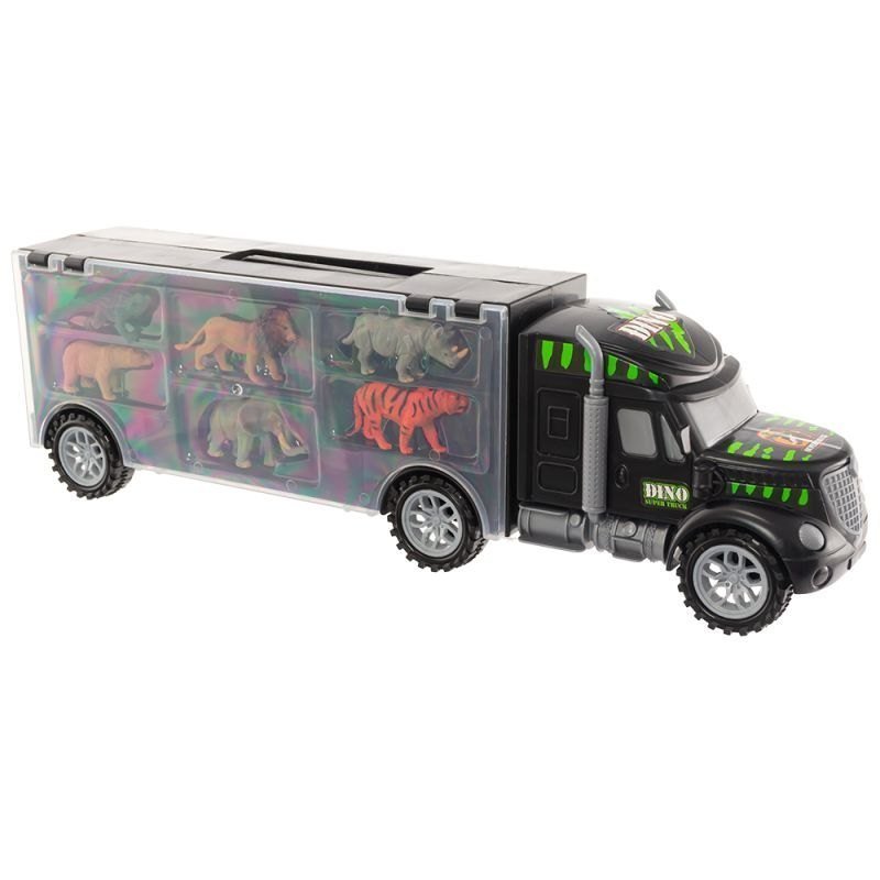 DLA DZIECI ZESTAW LAWETA ZE ZWIERZĘTAMI