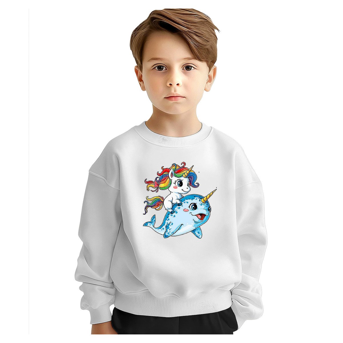 BLUZA DZIECIĘCA JEDNOROŻEC UNICORN 122-128 DLA CHŁOPCA DZIEWCZYNKI