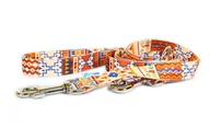 Smycze dla psów - MATTEO Smycz Regulowana przepinana BOHO 20mm 220cm - miniaturka - grafika 1