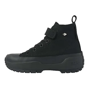British Knights Kaya Mid Fly Girls High-Top buty typu sneaker, czarny, 33 EU - Koszulki i topy damskie - miniaturka - grafika 1