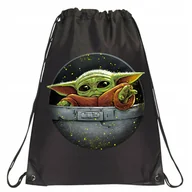 Torby szkolne - P014 PLECAK WOREK NA BUTY STAR WARS GWIEZDNE WOJNY YODA BABY SKYWALKER - miniaturka - grafika 1