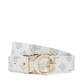 Paski - Pasek Damski Guess BW9171 P4430 Biały - miniaturka - grafika 1