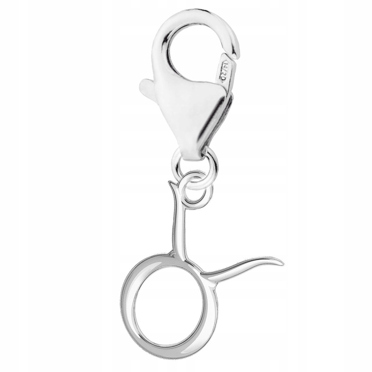 Zawieszka Srebrna Znak Zodiaku Byka Taurus Zodiak z Bykiem SREBRO 925