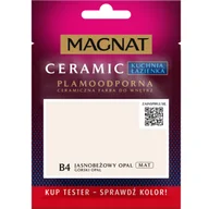 Farby wewnętrzne - MAGNAT Farba ceramiczna KitchenBathroom TESTER górski opal B4 30 ml - miniaturka - grafika 1