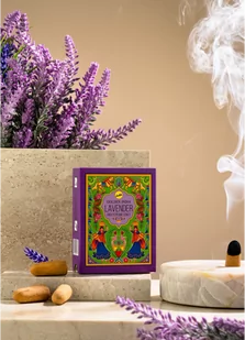 Kadzidełka SV Lavender (lawenda) stożki back flow - Kadzidła i dodatki - miniaturka - grafika 2