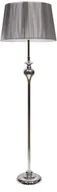 Lampy stojące - Candellux GILLENIA Lampa podłogowa Srebrny 1x60W E27 51-11947 - miniaturka - grafika 1