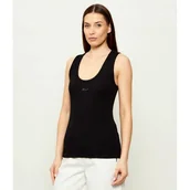 Bluzki damskie - Karl Lagerfeld Top Essential Slim Fit - miniaturka - grafika 1