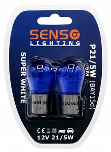 Senso P21/5W 12V Super White - Żarówki samochodowe - miniaturka - grafika 1