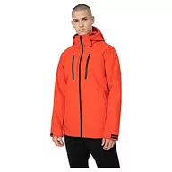 Kurtki męskie - Męska kurtka techniczna 4F, Orange, XXL - miniaturka - grafika 1