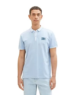 TOM TAILOR Męska koszulka polo, 26320-Stonington Blue, M 1036428, 26320 - Stonington Blue, M - Koszulki męskie - miniaturka - grafika 1