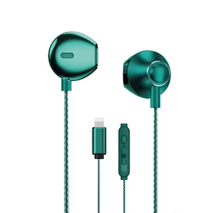 WEKOME YB08 Blackin Series - Słuchawki przewodowe HiFi Lightning (Zielony) - Słuchawki - miniaturka - grafika 1